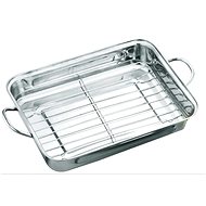 Kinghoff Kh-1377 steel roasting pan with rack 35 cm - Baking Sheet
