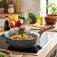 Granite wok 28cm Kinghoff Kh-1584 - Wok Pan