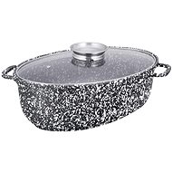Ceramic baking dish 38 cm with lid Kb-7366 - Roasting Pan