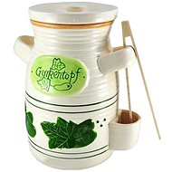 Kinghoff Keramická sklenice na okurky 4L+ kleště - Canning Jar