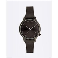 Komono Estelle Royale Black Silver - Women's Watch