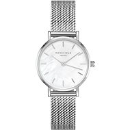 ROSEFIELD The Small Edit Silver Mesh Bracelet - Watch