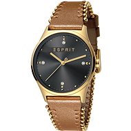 ESPRIT Drops 01 Gray L.Brown 3790 - Women's Watch