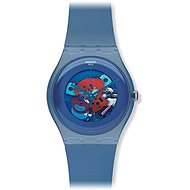 SWATCH model Blue Gray Lacquered SUON102 - Watch