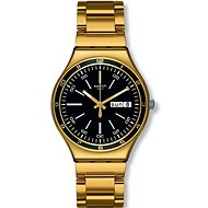 SWATCH Charcoal Medal Yellow YGG705G - Men's Watch