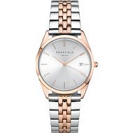 ROSEFIELD The Ace Silver Sunray Silver Rosegold Duo - Women's Watch
