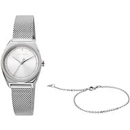 ESPRIT Slice Dot Silver Mesh SET ES1L100M0055 - Women's Watch