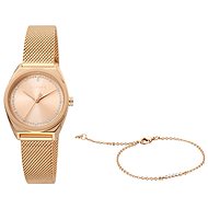 ESPRIT Slice Dot Rosegold Mesh SET ES1L100M0075 - Women's Watch
