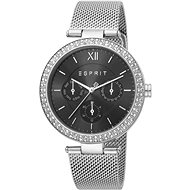 ESPRIT Betty Silver Black Mesh ES1L189M0075 - Women's Watch
