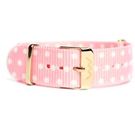 VUCH Nylon Strap, Rose Gold/Rose P134 - Watch Strap