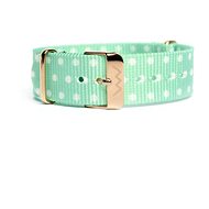 VUCH Nylon Strap, Rose Gold/Turquoise P135 - Watch Strap