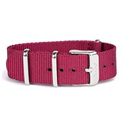 VUCH Nylon Strap, Violet/Silver P1674 - Watch Strap