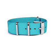 VUCH Nylon Strap, Blue/Silver P1678 - Watch Strap