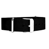 VUCH Nylon Strap, Silver/Black P190 - Watch Strap