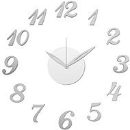 Stardeco Wall Clock Sticker, Silver, HM-10X001 - Wall Clock