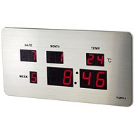 MPM-TIME DIGITAL C02.3673.70. RED LED - Alarm Clock