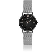 Paul Mc Neal Matte Black Silver Mesh MAP-2518 - Women's Watch