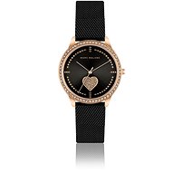 MARC MALONE Alice Black Mesh CAN-3318 - Women's Watch