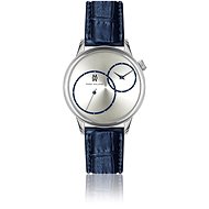 MARC MALONE Elijah Croco Blue Leather CBD-B038S - Watch