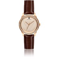 MARC MALONE Brittany Brown Leather CAF-B023R - Women's Watch