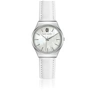 MARC MALONE Ann White Leather CAT-B018S - Women's Watch