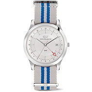 DANIEL WELLINGTON Pathfinder GMT Rowden Frost White Silver DW00100976 - Watch