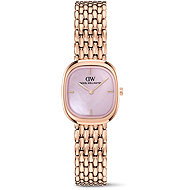 DANIEL WELLINGTON Corta Pink MOP Grain-Link Rose Gold DW00100990 - Watch