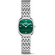 DANIEL WELLINGTON Corta Malachite Grain-Link Silver DW00100991 - Watch
