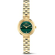 DANIEL WELLINGTON Aurea 3-Link Malachite Gold DW00101004 - Watch