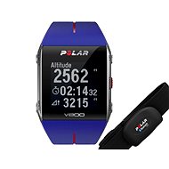 Polar HR V800 blue - Sports Watch