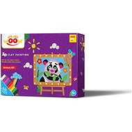 Kids Do 3D Clay Painting Panda - Modelling Clay