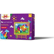 Kids Do 3D Clay Painting Kitten - Modelling Clay