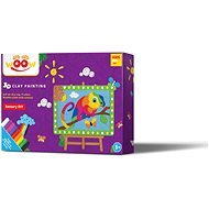 Kids Do 3D Clay Painting Chameleon - Modelling Clay