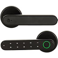 KIK KX3854 Code lock with touch keypad and fingerprint reader, Bluetooth, black - Door Fittings