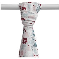 KIKKO XKKO BMB Bamboo towel 90 × 100, Flowers&Birds, For Girls - Children's Bath Towel