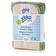 XKKO Organic Twill Diapers Size L 6 pcs - Cloth Nappies