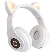 KIK KX5547 Wireless headphones Cat Bluetooth 5.0 white - Wireless Headphones