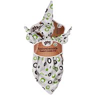 KIKKO XKKO BMB Bamboo Flycatcher - Lime Bubbles - Baby Sleeping Toy