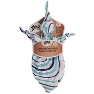 KIKKO XKKO BMB Bamboo Flycatcher - Ocean Blue Waves - Baby Sleeping Toy