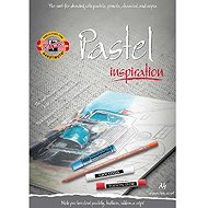 KOH-I-NOOR Pastel Inspiration s předtištěnými motivy A4, 20 listů - Sketchbook