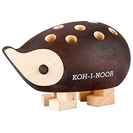 KOH-I-NOOR 9960S dřevěný ježek bez pastelek hnědý, mini - Pencil Holder