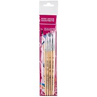 KOH-I-NOOR kulaté syntetické, velikost 2, 4, 6, 8 a 10 - sada 5 ks - Brush