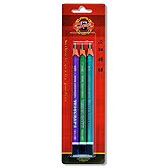 KOH-I-NOOR 1835 trojhranné grafitové 2B, 4B a 6B - sada 3 ks - Pencil