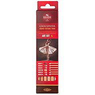 KOH-I-NOOR 8826 sada prašných kříd v tužce, sépiové barvy, 6 ks - Art Supplies