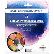 KOH-I-NOOR 174507/2 brilantní 22.5 mm 24 barev - Watercolours