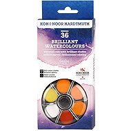 KOH-I-NOOR 174507/3 brilantní 22.5 mm 36 barev - Watercolours
