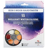 KOH-I-NOOR 174507/18 brillant 22,5 mm 72 Farben - Aquarell-Farben