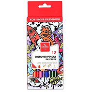 KOH-I-NOOR 3552 Schulbuntstifte Teenage 12 Farben - Buntstifte