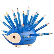 KOH-I-NOOR 9960M dřevěný ježek s pastelkami modrý, malý 24 barev - Coloured Pencils