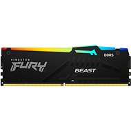 Kingston 64GB DDR5-5200MT/S CL40 DIMM (KIT OF 4) FURY BEAST RGB XMP - RAM